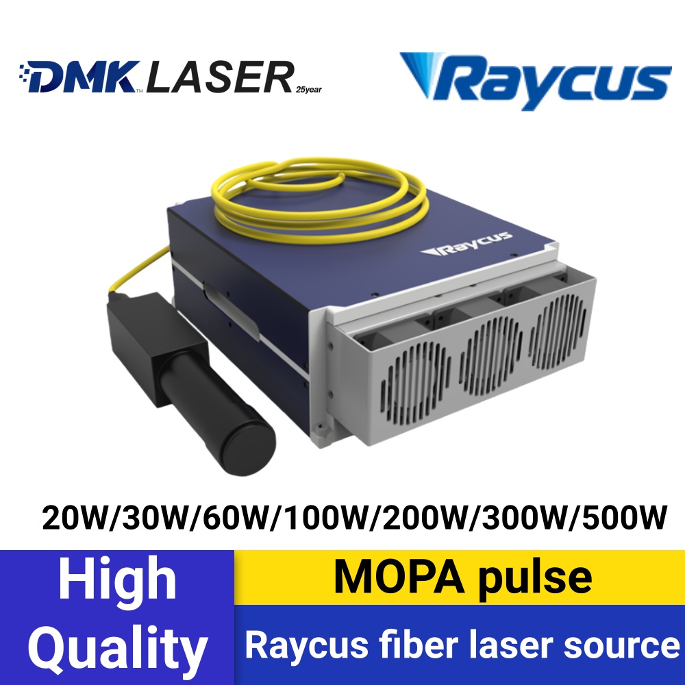 Fiber Laser Source 20W - Оригинальный импульсный волоконный лазерный источник Raycus