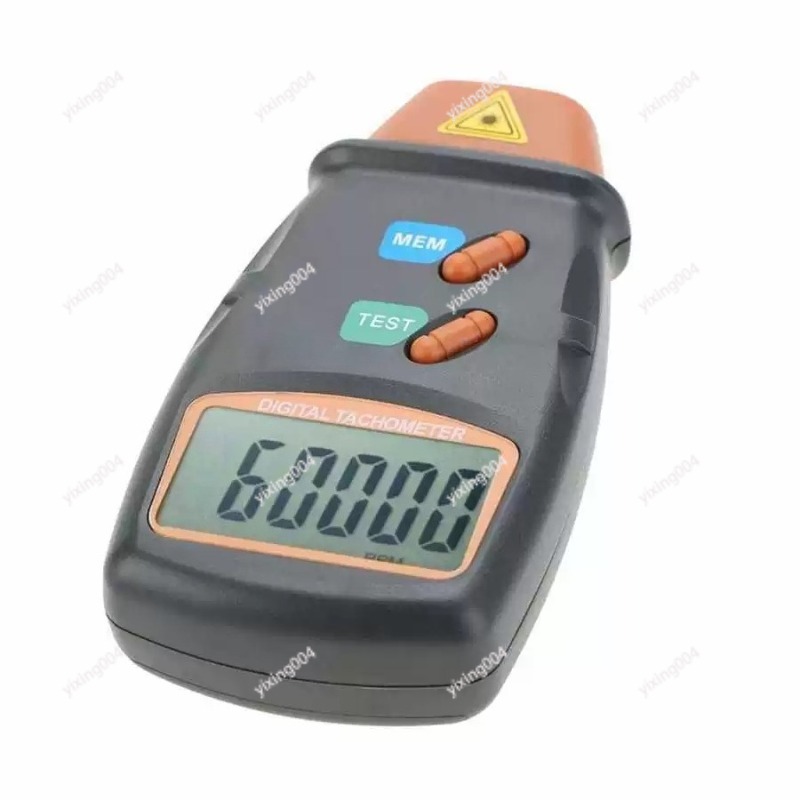 Industrial Laser Tachometer - Цифровой лазерный измеритель скорости, портативный бесконтактный