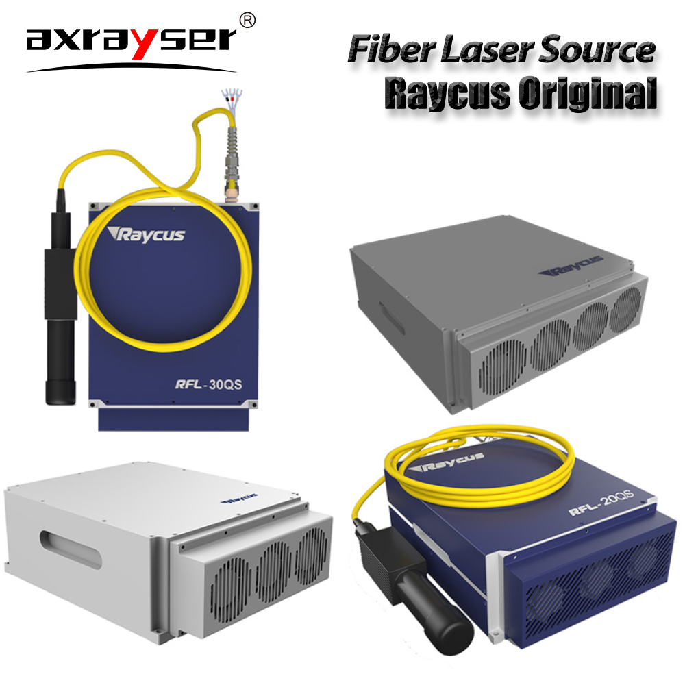 Fiber Laser Source 20W - Оригинальный волоконный лазерный источник Raycus (импульсный/континуальный)