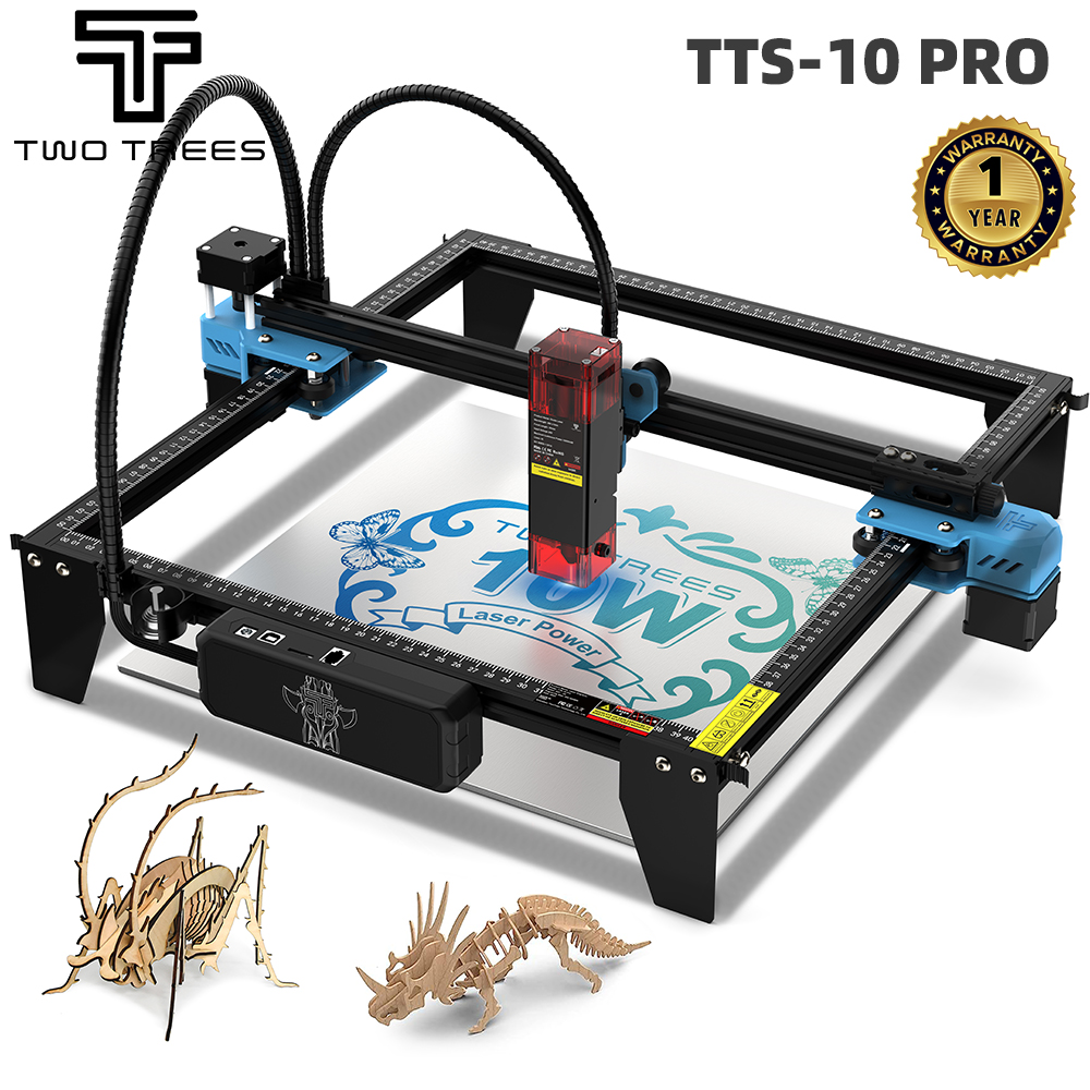 Industrial Laser Printing Machine - TWOTREES TTS-10 Pro Лазерный гравер Принтер
