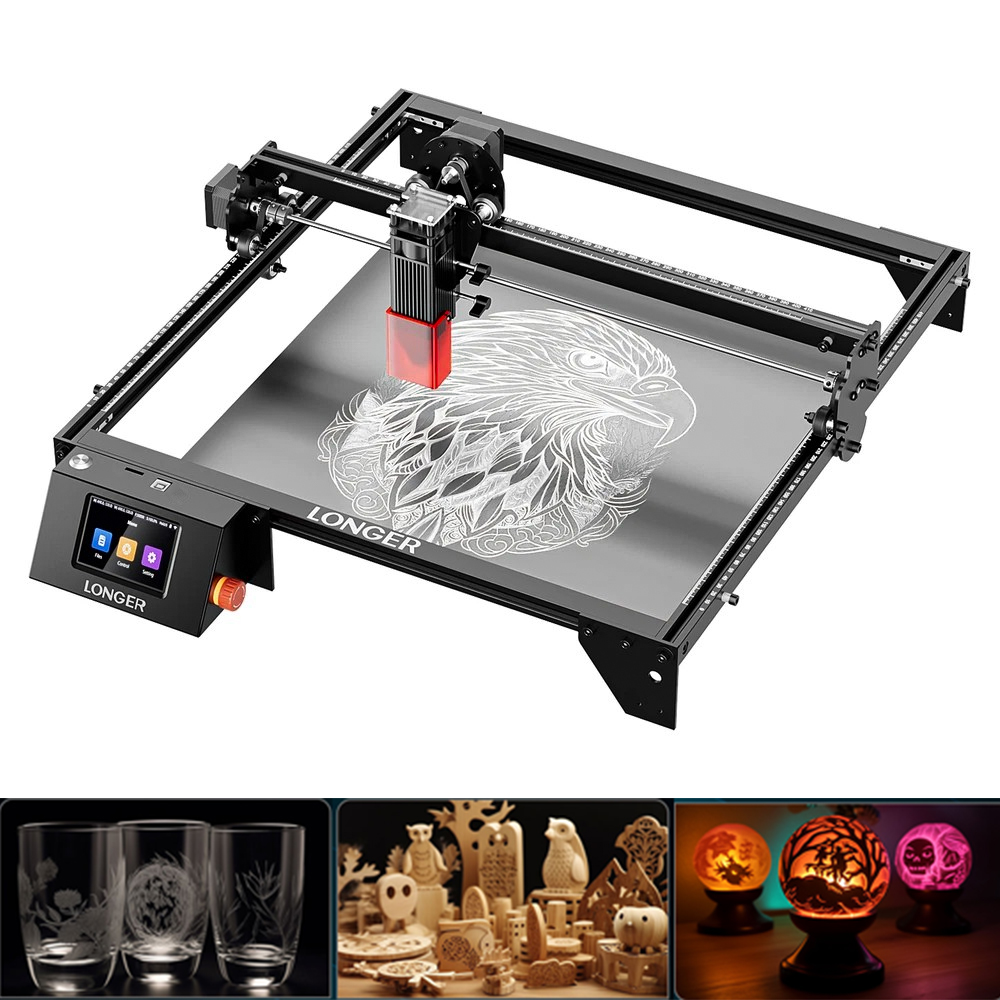 Industrial Laser Cutting Machine - Лазерный гравер и резак LONGER 20W,