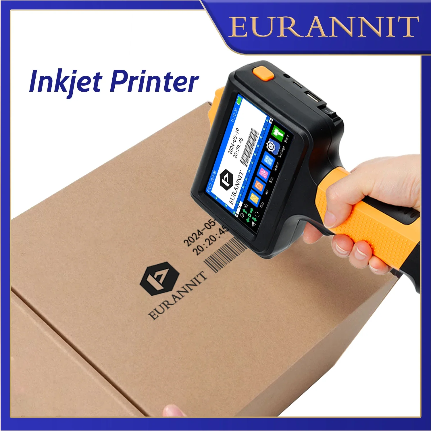 Industrial Laser Printing Machine - Портативный принтер EURANNIT E19 12,7 мм,
