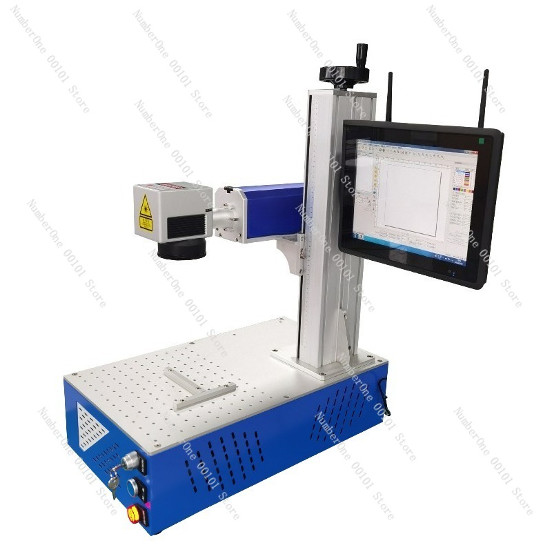 Industrial Laser Engraving Machine For Metal - Настольный волоконный лазерный маркировочный станок, компактный