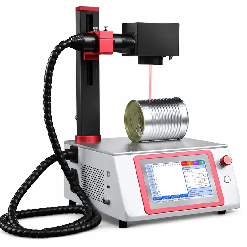 Портативный волоконный лазерны – обзор и цена Industrial Laser Engraving Machine For Metal