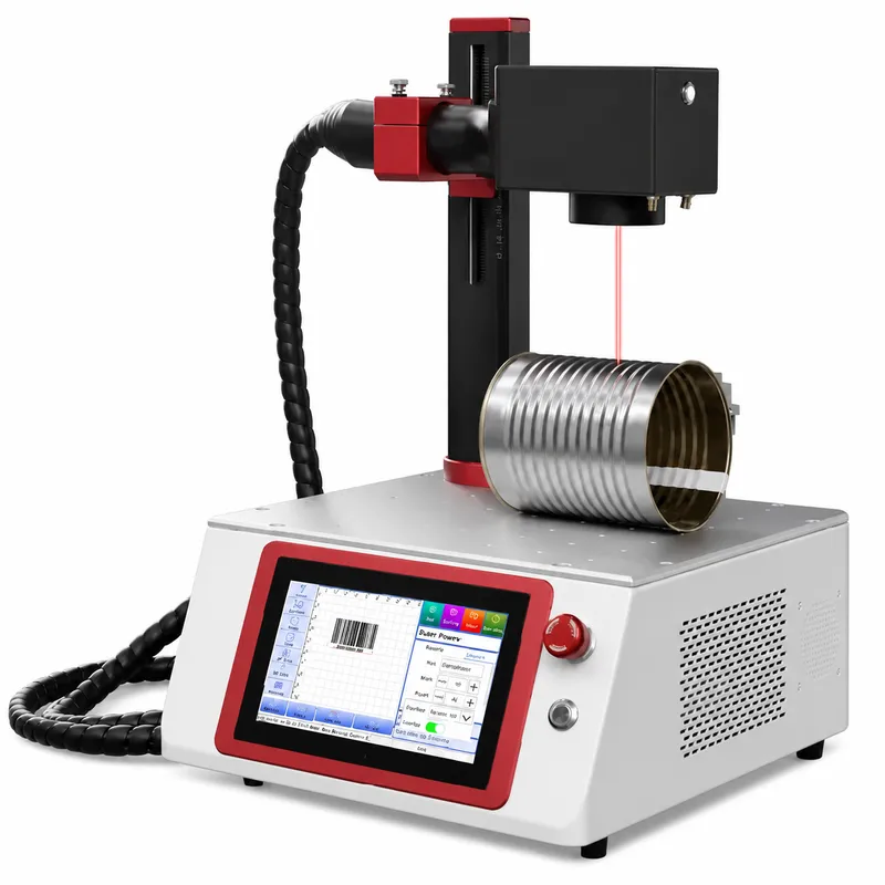 Портативный волоконный лазерны – обзор и цена Industrial Laser Engraving Machine For Metal