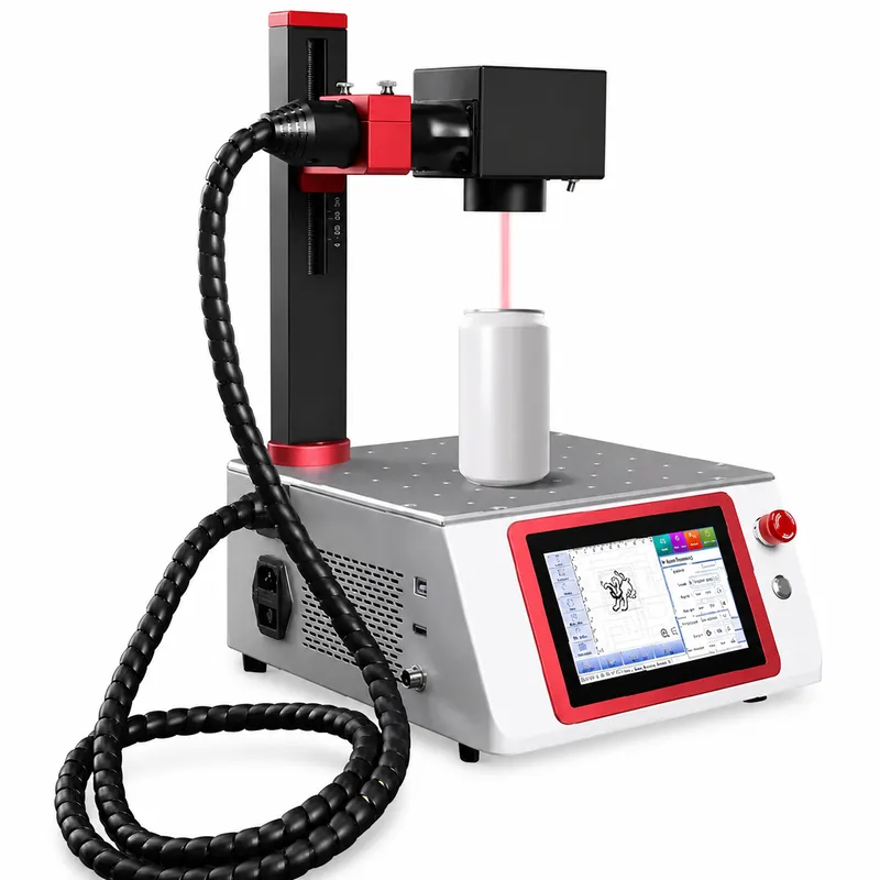 Портативный волоконный лазерны – обзор и цена Industrial Laser Engraving Machine For Metal