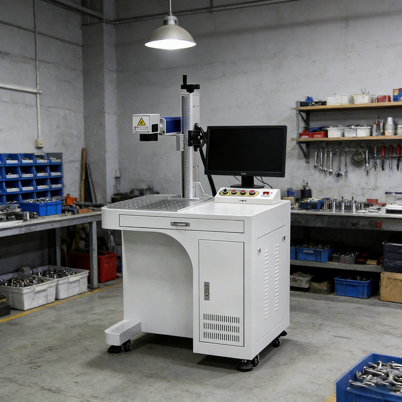 Волоконный лазерный маркиратор – обзор и цена Industrial Laser Engraving Machine For Metal