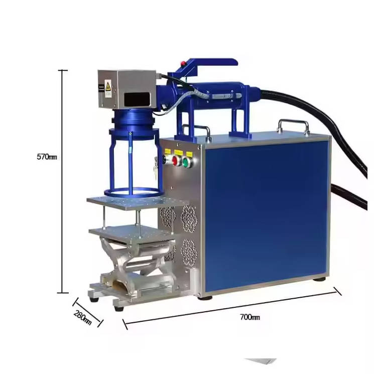 Лазерный маркировочный станок  – обзор и цена Industrial Laser Engraving Machine For Metal