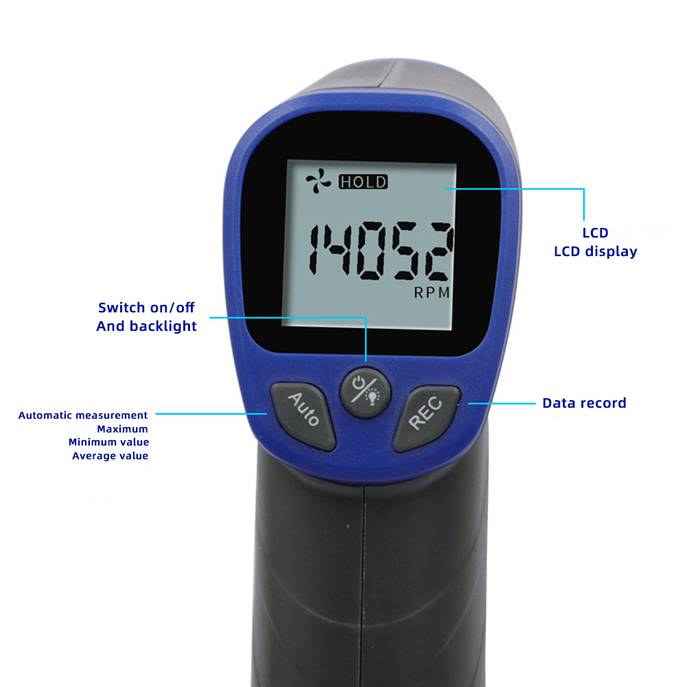 Бесконтактный инфракрасный лаз – обзор и цена Industrial Laser Tachometer
