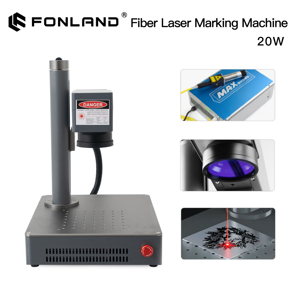Лазерный маркировочный станок  – обзор и цена Industrial Laser Engraving Machine For Metal