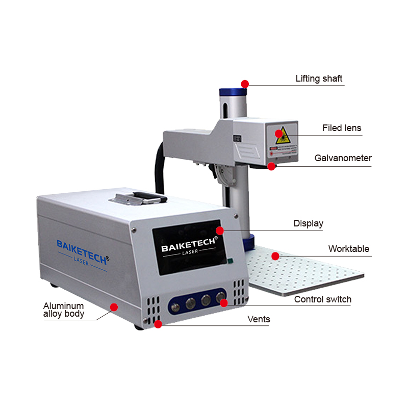 Высокоскоростной волоконный ла – обзор и цена Industrial Laser Engraving Machine For Metal