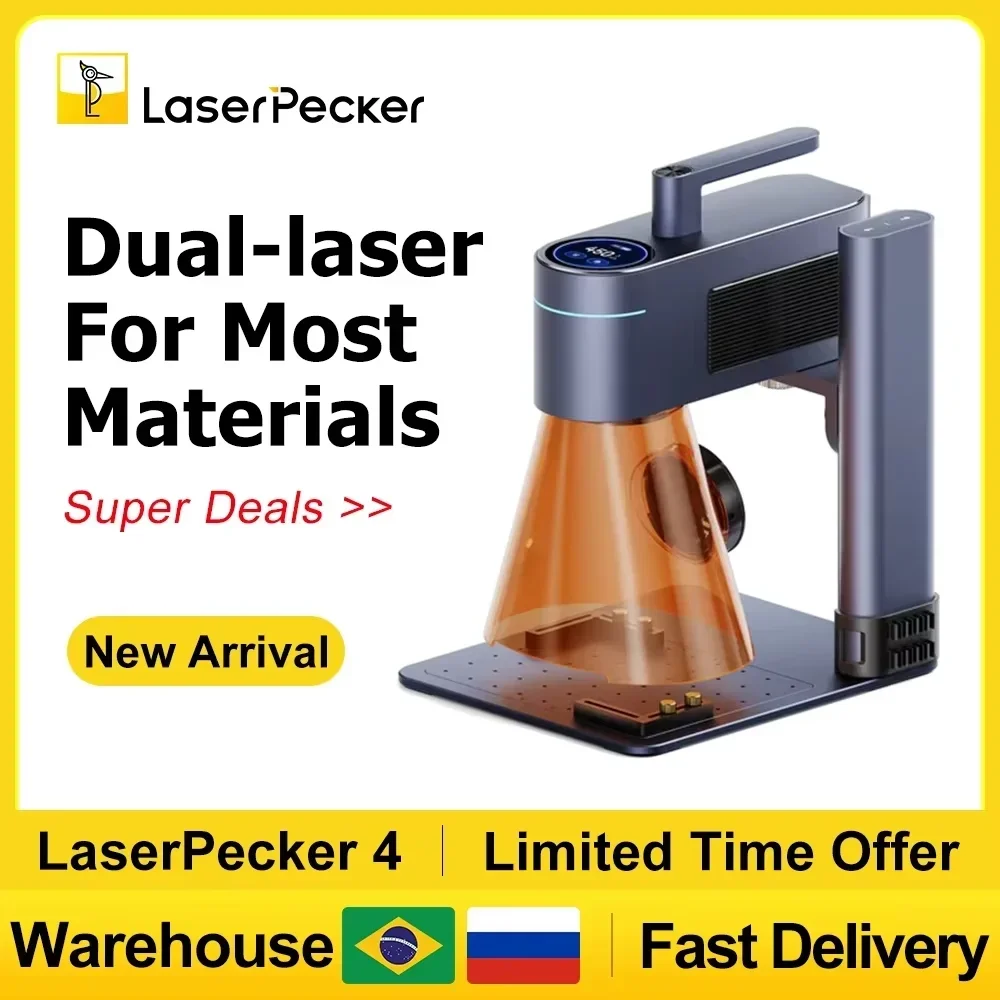 LASERPECKER 4 LP4 Лазерный гра – обзор и цена Industrial Laser Cutting Machine