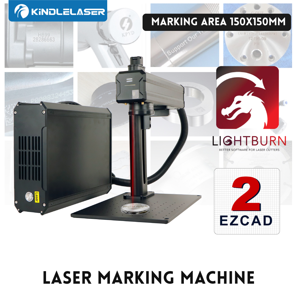 Лазерный маркировочный станок  – обзор и цена Industrial Laser Engraving Machine For Metal