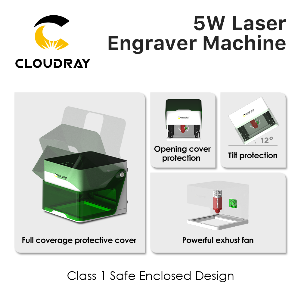 Лазерный гравер Cloudray BM1:  – обзор и цена Industrial Laser Cutting Machine