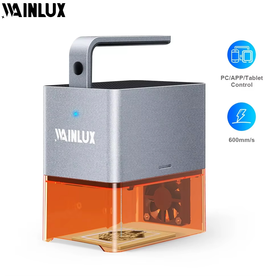 Лазерный гравер Hot WAINLUX Z4 – обзор и цена Industrial Laser Printing Machine