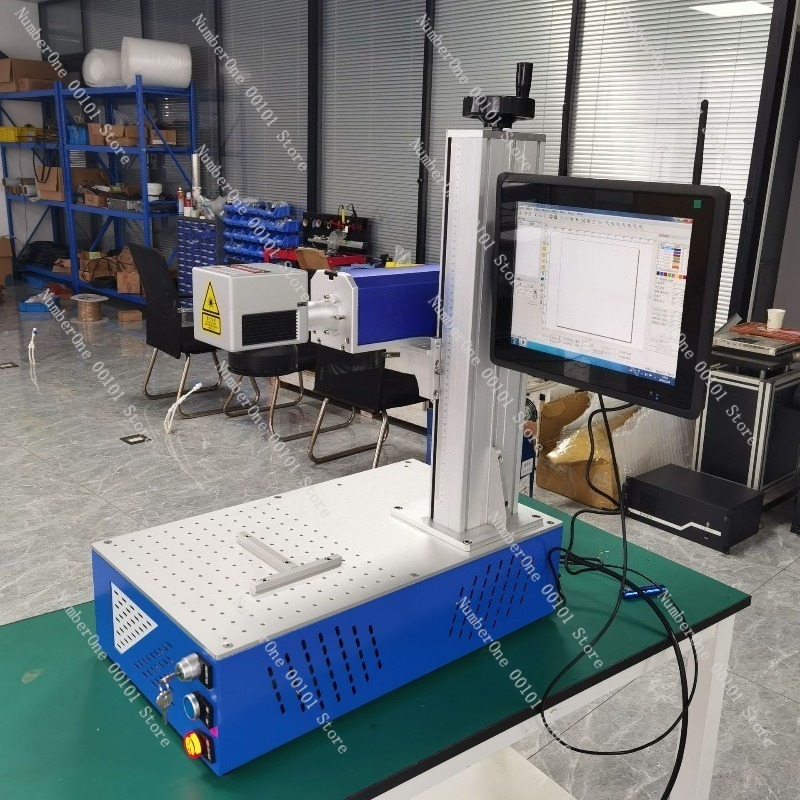 Настольный волоконный лазерный – обзор и цена Industrial Laser Engraving Machine For Metal