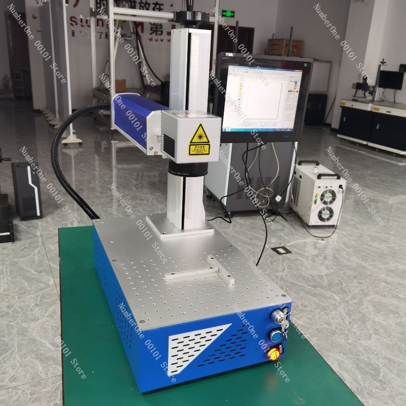 Настольный волоконный лазерный – обзор и цена Industrial Laser Engraving Machine For Metal