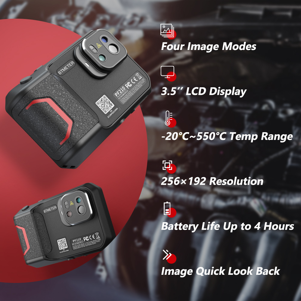 Тепловизионная камера 256x192, – обзор и цена Industrial Laser Measurement