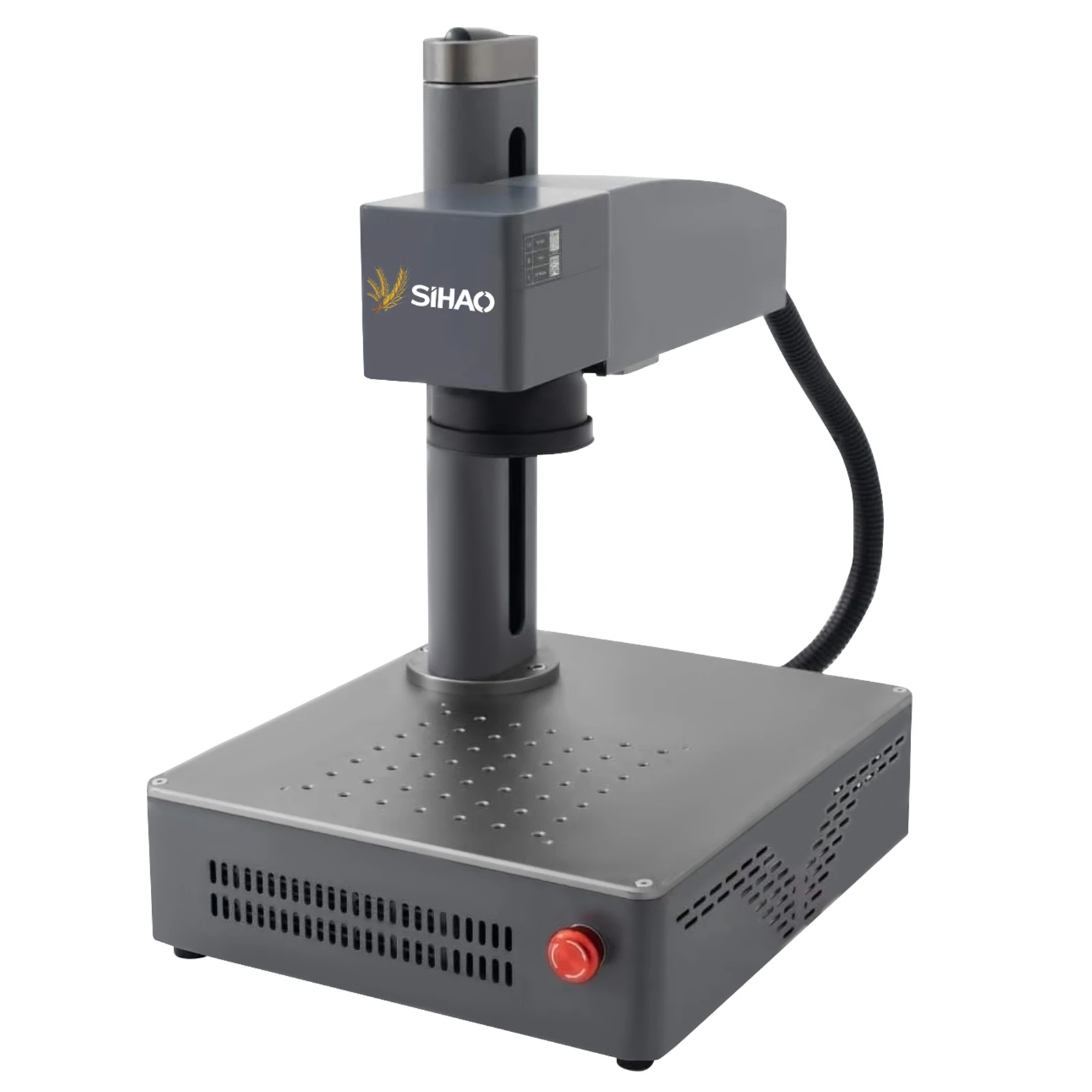 SIHAO волоконный лазерный марк – обзор и цена Industrial Laser Engraving Machine For Metal